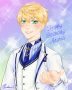 Adoria Birthday Arthur FGO Waist up Adoria Birthday Arthur FGO Waist up