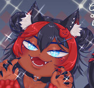 Hunnycatt 2D debut chibi Hunnycatt 2D debut chibi